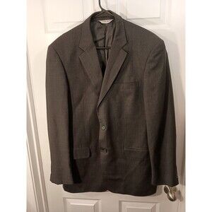 Gerald Austin Blazer Suit Jacket Size 41 L Dark Gray